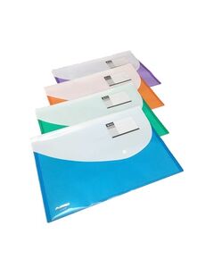 Documents Covers, SIMBA, Documents Bags with card holder, A4, Assorted Color, 10 PC/Pack