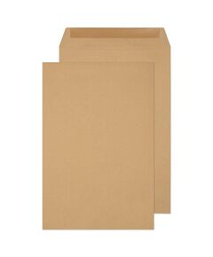 Envelope, Manila Brown Catalog Envelope, 120 GSM, 12" x 10" (308 X 254 mm), A4, Pack of 250 Pcs