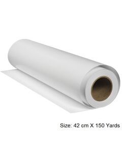 Paper Roll,  Paper roll inkjet premium, 80 GSM, 42 cm X 150 Yards, White, A2 - Paper Roll