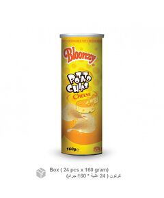 Potato Chips with Cheese Flavors (24 Pc x 160 g) Carton