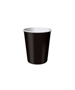 Black Paper Cup 7oz, 1500 Pcs