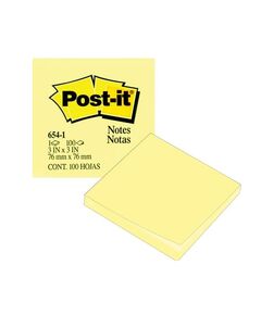 Sticky Note 3M Post-it 654 size: (75x75mm) 12 PC/Pack