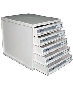 Storage Organizer, ELSOON, 5 Drawers File Cabinet, Plastic