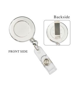 Discover Quality Badges Holders: KEJEA Round Retractable Badge Holder with Metal Slip