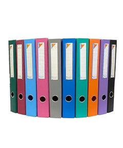 Assorted Colors Cardboard A4 Files: 30-Pack of 50mm Box Files, Lever Arch Files, and 2-Ring Binders