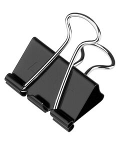 Clips, Binder Clips, 0.50 in (1.25 cm ), 12 PC/Pack