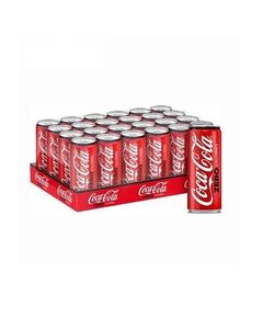 كوكا كولا زيرو 320 مل (24 علبة)