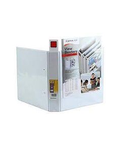 COMIX HD View Binders PVC, A4 Size, 4-D 50mm (2.0"), White Color
