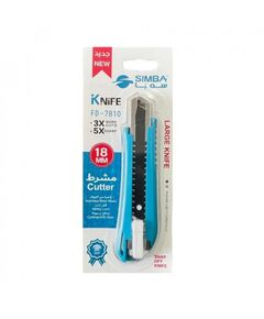 Cutter Knife 18mm SIMBA with Metal Head