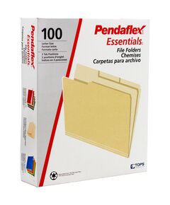 Manila File Folder PENDAFLEX Letter Size Beige 100pc/pack