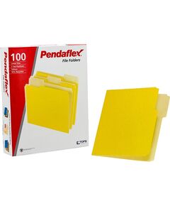 Manila File Folder PENDAFLEX Letter Size Yellow