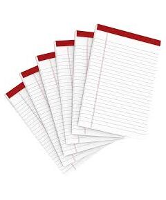 دفتر ملاحظات كتابة أبيض 40ورقة مقاس A4 (عدد 10)