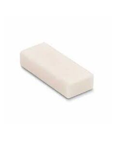 Rubber Eraser, Plain, Small, White