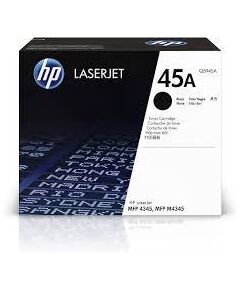 خرطوشة HP 45A حبر اسود اصلي LaserJet (Q5945A)