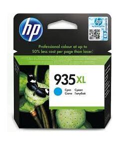HP 935XL High Yield Cyan Original Ink Cartridge (C2P24AE)