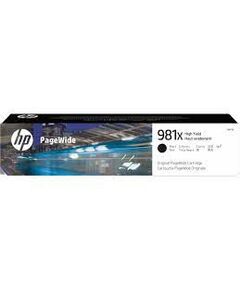 HP 981X High Yield Black Original PageWide Cartridge (L0R12A)