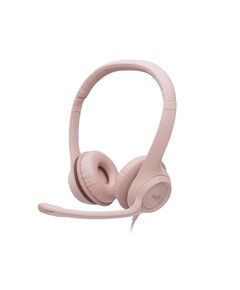 Logitech H390 wired headset (Rose)