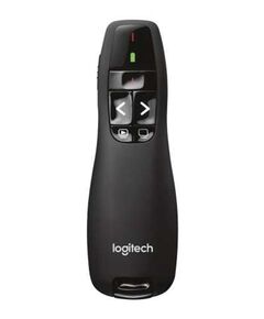 Logitech جهاز العرض اللاسلكي R400 - 2.4 جيجا هرتز بمؤشر الليزر