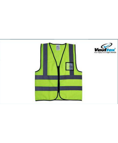 Safety zoon, Reflective Fabric Vest - VAULTEX Yellow 116 GSM
