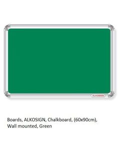 Premium Green Chalkboard (60x90cm): Wall-Mounted Board for Home or Office