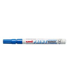 Paint Marker, Uni-Ball, PX-21, Round Tip, 0.8-1.2 mm, Blue
