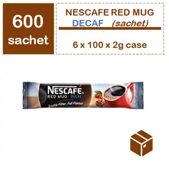 Nescafe Coffee Red Mug Decaf sachet