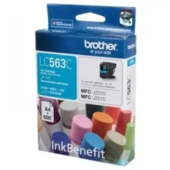 Brother LC563 Cyan  Ink Cartridge (LC563C)