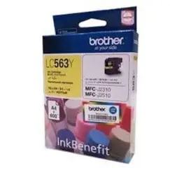 Brother LC563 Yellow Ink Cartridge (LC563Y)