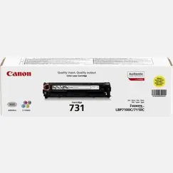 Canon 731 Yellow Laser Toner (Canon731Y)