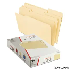 Documents Covers, Delux, Manila File, A4, 100 PC/Pack