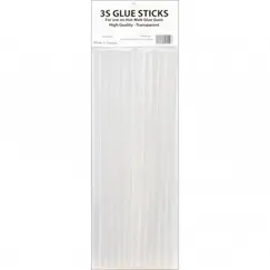 Glue, Tiwan, Glue Gun Stick, Large (1.1 X 20 cm), Clear, 500 Grams/ Bag