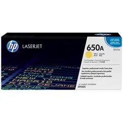 HP 650A Yellow Original Laser Toner  (CE272A)