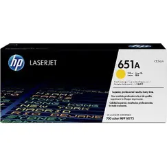 HP 651A Yellow Original Laser Toner (CE342A)