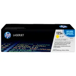 HP 125A Yellow Original Laser Toner (CB542A)