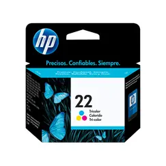 HP 22 Tri-color Original Ink Cartridge (C9352AE)