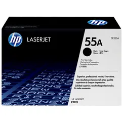 HP 55A Black Original Laser Toner  (CE255A)