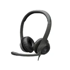 سماعات لوجيتيك H390 سلكية (لون أسود)
