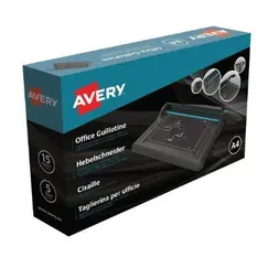 Paper Trimmer, AVERY, Office Guillotine GUA4, 15 Pages, Table Size: 560 x 280 mm, A4