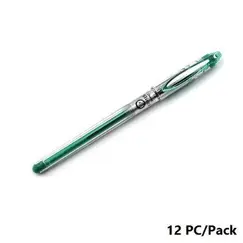 Pen, Pentel, BG207-D, 0.7mm, Slicci, Capped, Green, 12 pcs/Pack