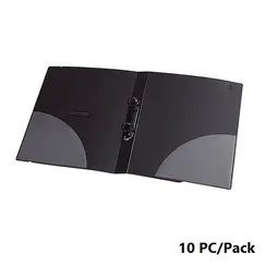 Ring Binders, Plus Style, 2-Ring Binders, 50 x 320 mm , A4, Black, 10  PC/Pack
