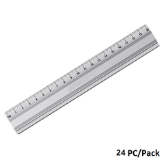 Ruler Aluminum 20 cm (24 pcs/pack)