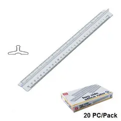 Ruler, ARK, Two Side Plastic Ruler , 30 CM, 20 PC/Pack
