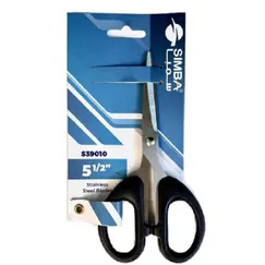 مقص صغير اسود راس حاد 14 سم سمبا