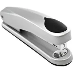 Stapler, ROCO, Pollex 5758, Silver, 20 Sheets, Durable Metal Stapler for Office Desk Accessories or Home Office Supplies