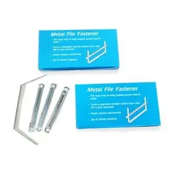 Suspension Files, Metal File Fastener, 50 mm, Steel, Sliver