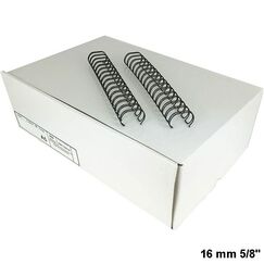 مشط حلزوني 1:2 للملازم 16 مم معدن اسود