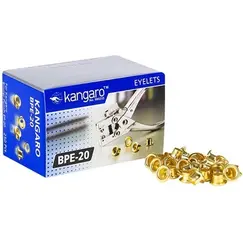 مشابك، حلقات معدنية نحاس ،250 حبة/ علبة