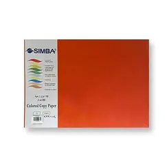 ورق ملون، سيمبا، 80 جم، أ3 (100 ورقة)، ملون، 10 الوان