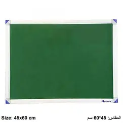Boards, SIMBA, Bulletin Board, (45x60cm), Fabric, Wall mounted, Green