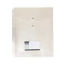 Documents Covers, SIMBA, Documents Bags with Rope and CD Cover, A4, Transparent, 12 PC/Pack